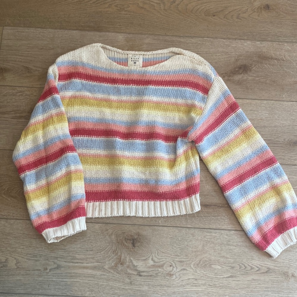 Billabong Seeing Stripes Sweater size small